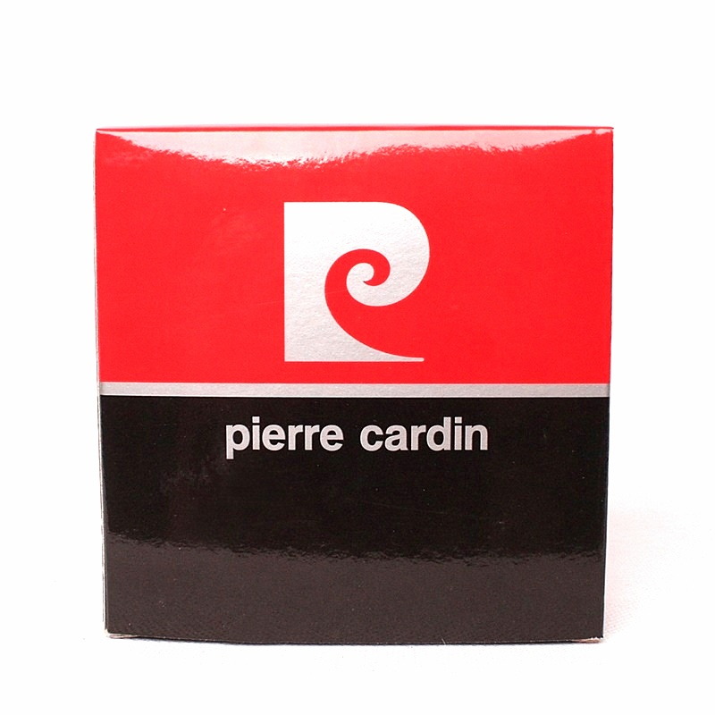 Černý pánský kožený opasek Pierre Cardin 514 HY06 délka 120/100 cm