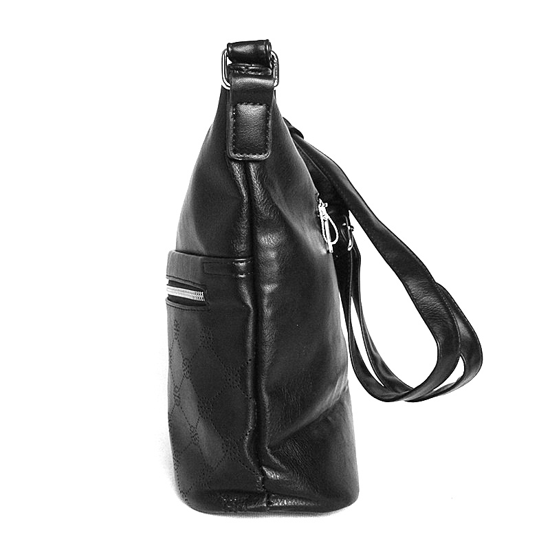 Středně velká modrá crossbody kabelka LIDA 736