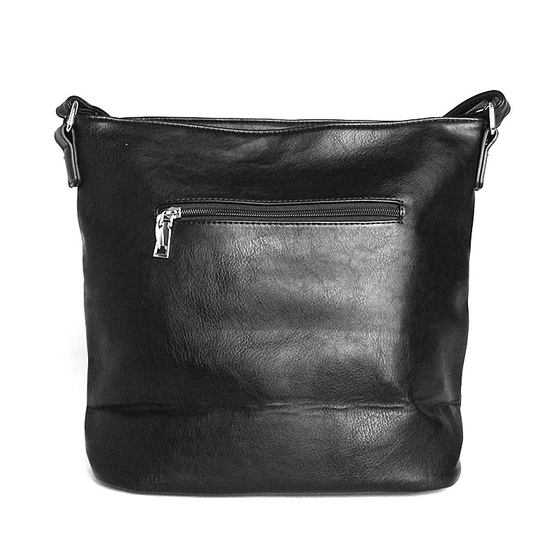 Středně velká modrá crossbody kabelka LIDA 736