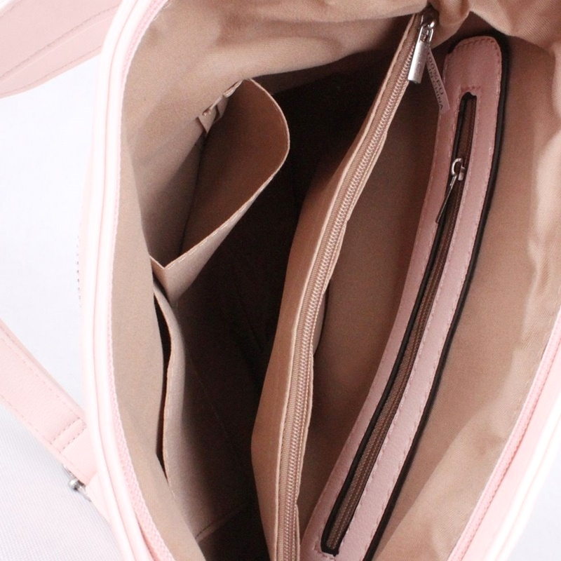 Střední šedá crossbody kabelka ROMINA & CO 313