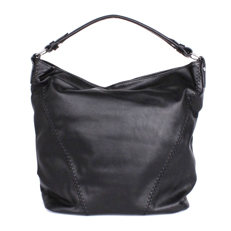 Opravdu velká hnědošedá kabelka na rameno i crossbody ROMINA 004