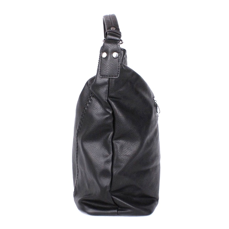 Opravdu velká hnědošedá kabelka na rameno i crossbody ROMINA 004
