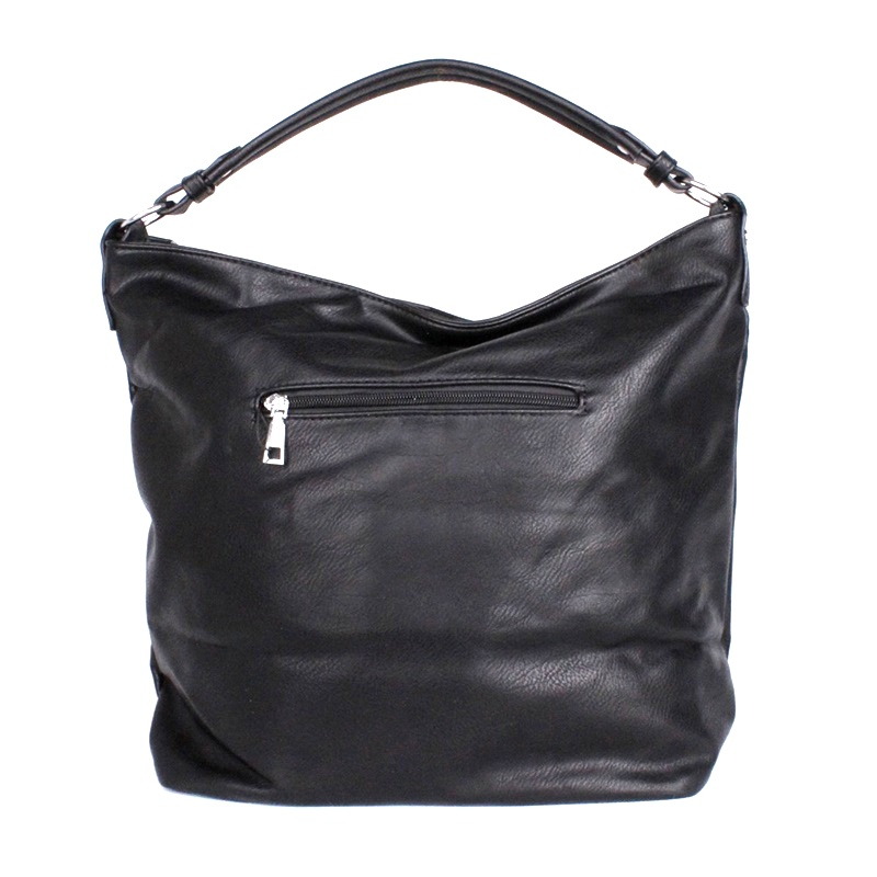 Opravdu velká hnědošedá kabelka na rameno i crossbody ROMINA 004