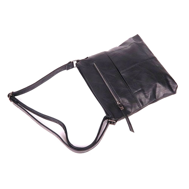 Malá tmavěšedá crossbody kabelka ROMINA & CO D003