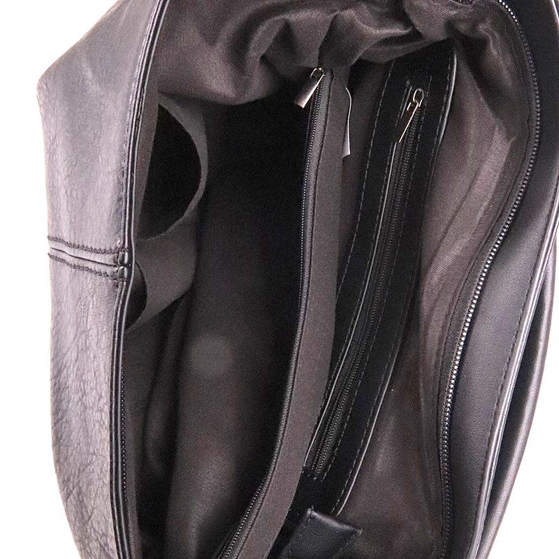Velká tmavězelená kabelka na rameno i crossbody ROMINA D572