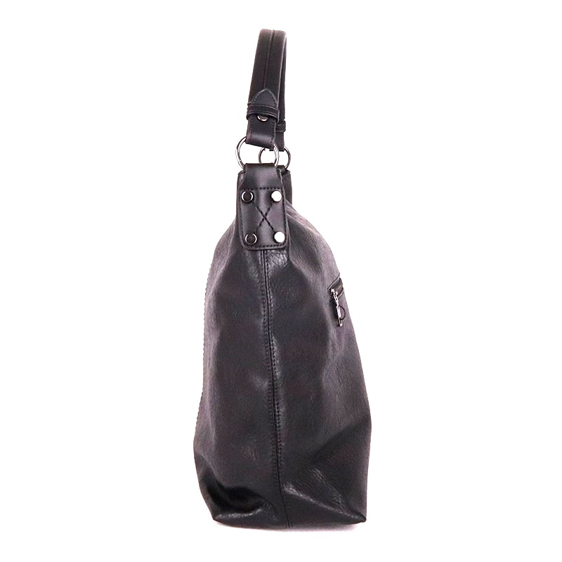 Velká tmavěhnědá kabelka na rameno i crossbody ROMINA D572