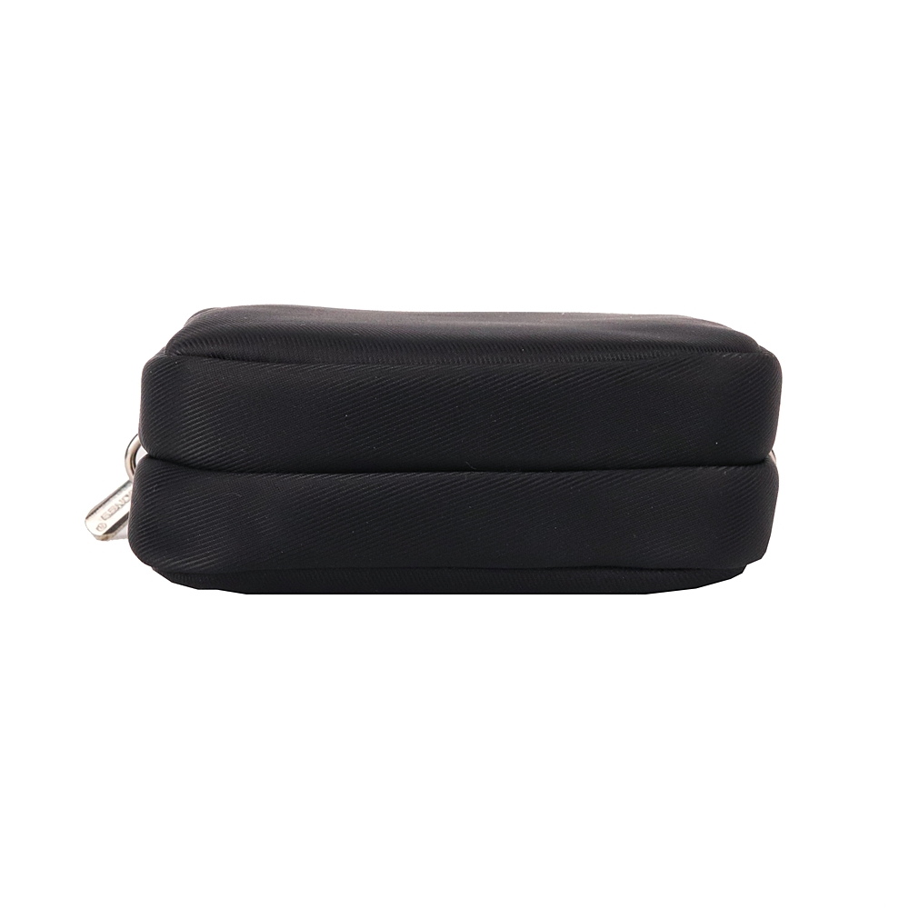 Dvouoddílová šedo-hnědá crossbody kabelka (taštička) na mobil David Jones CM6906A