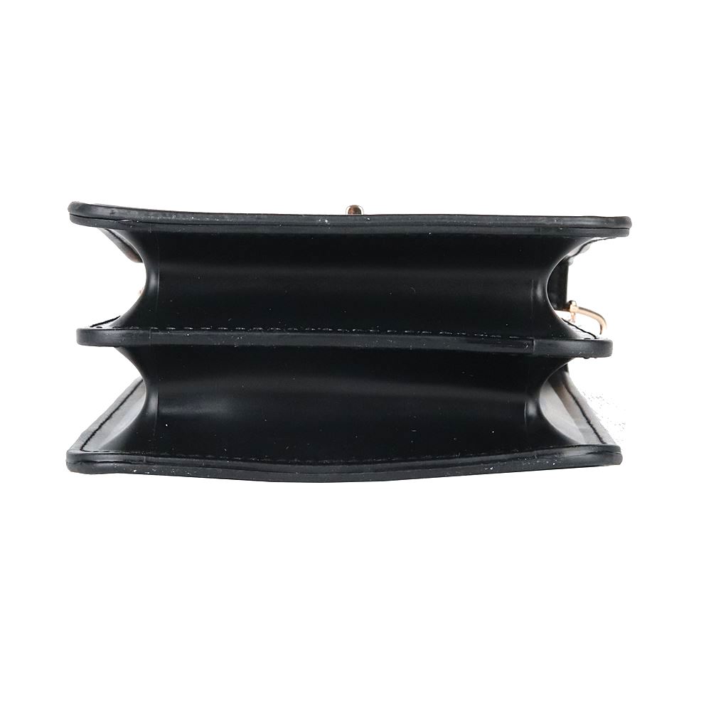 Malá pevná tmavězelená crossbody kabelka (taštička) na mobil David Jones CM7294