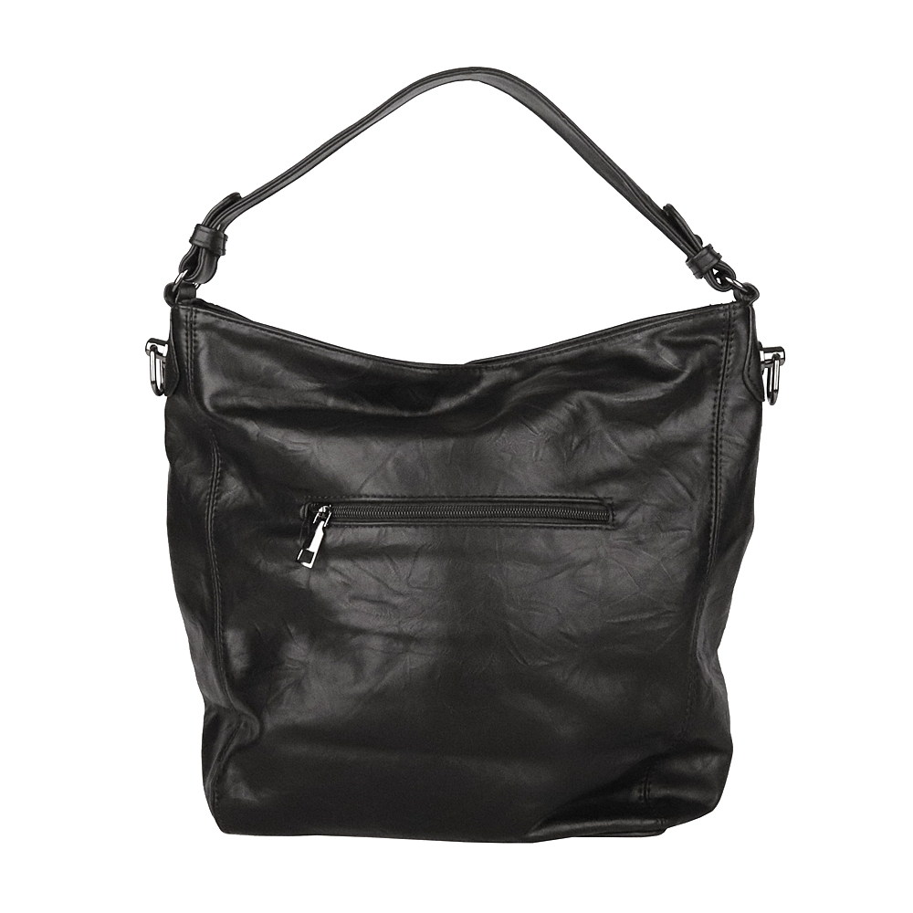 Velká hnědá (zemní) kabelka na rameno i crossbody ROMINA D569/25