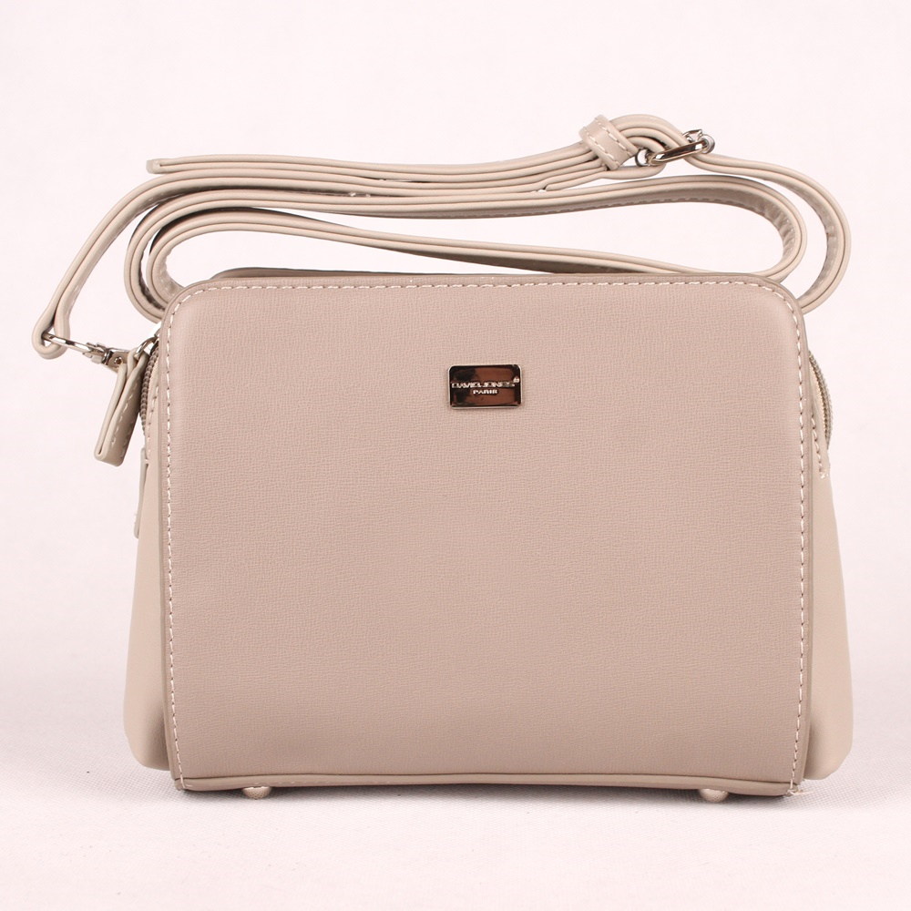 Malá šedá crossbody kabelka David Jones CM3741