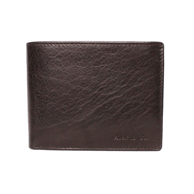 Luxusní černá kožená peněženka Alex&amp;Co (Gianni Conti) no. 100