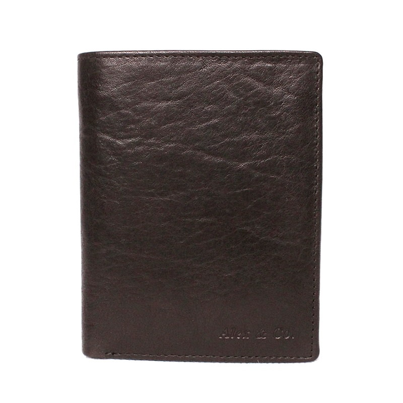 Luxusní černá kožená peněženka Alex&amp;Co (Gianni Conti) no. 117