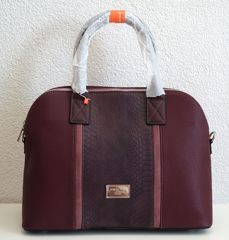 Kabelka do ruky David Jones CM2707A fialová (svěstková)