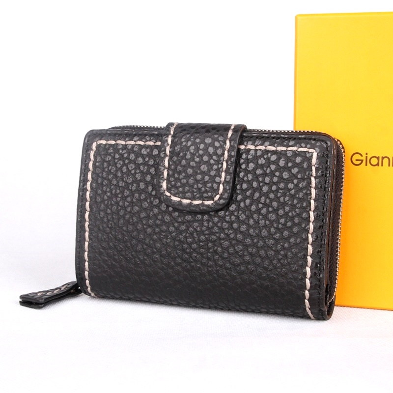 Luxusní kožená peněženka Gianni Conti 2868105 černá