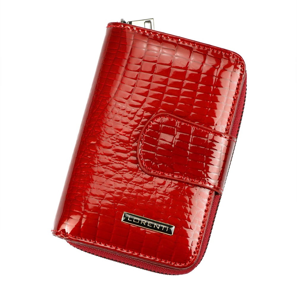 Tmavěčervená dámská kožená peněženka Lorenti 115-RS