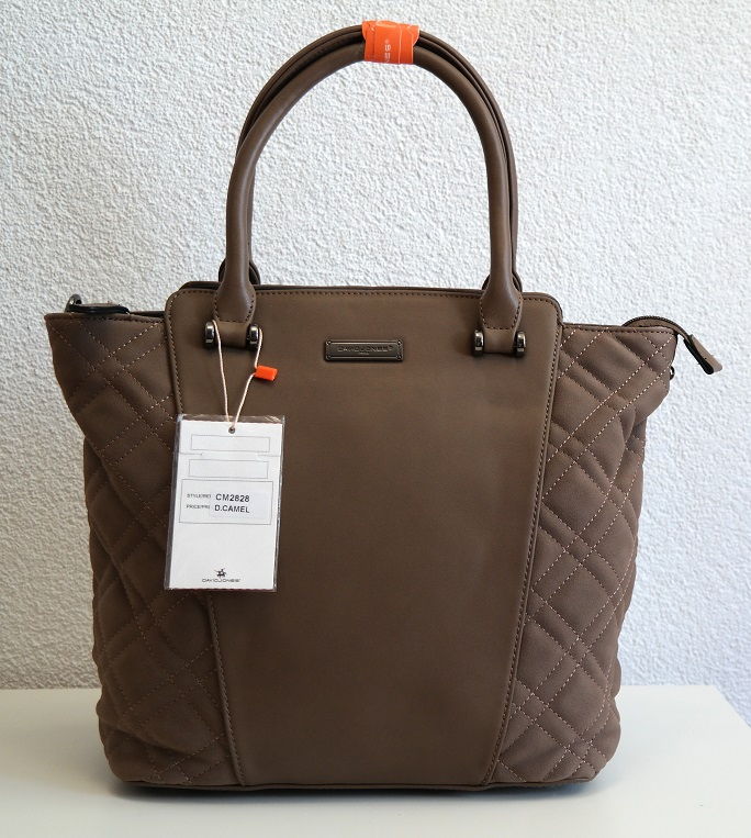 Kabelka David Jones CM2828 hnědá