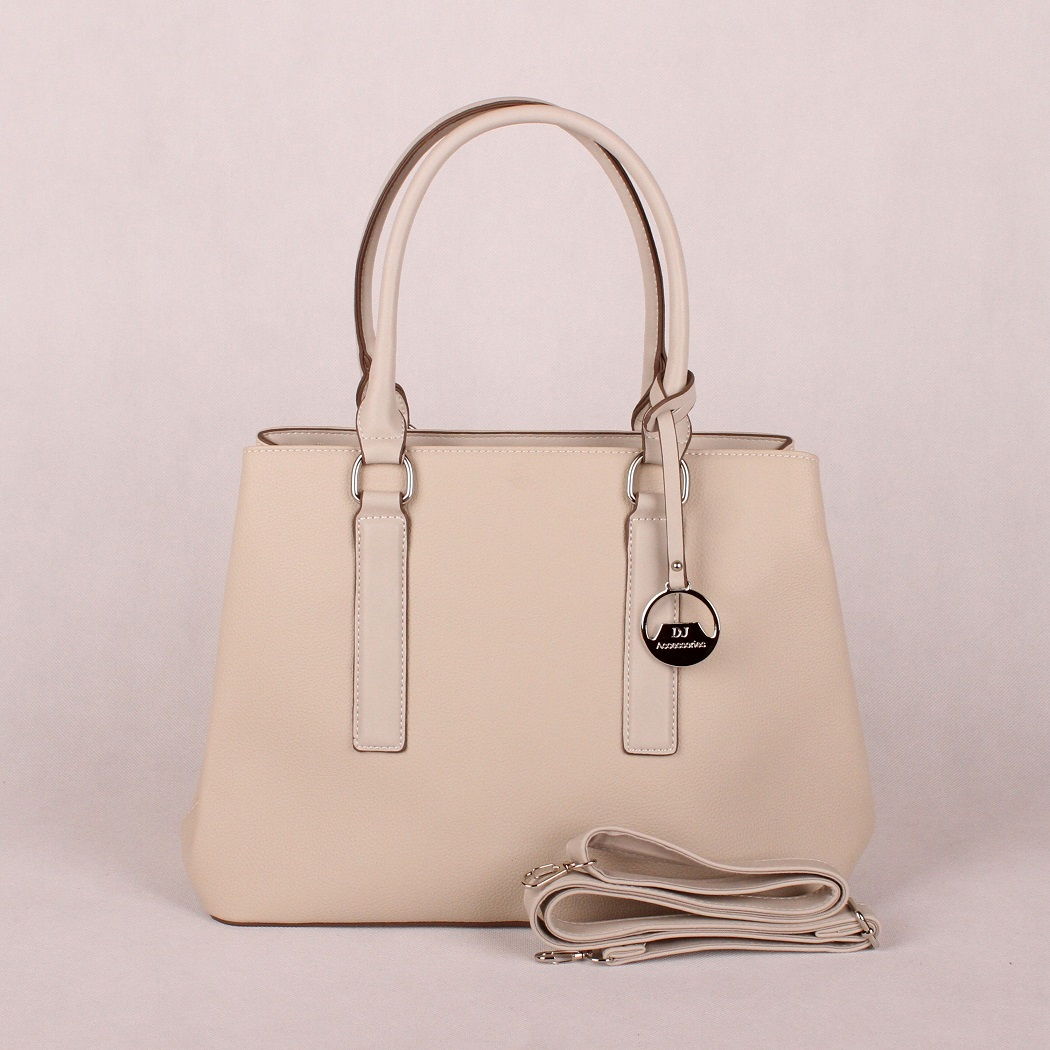 Béžová kabelka do ruky David Jones CM3066