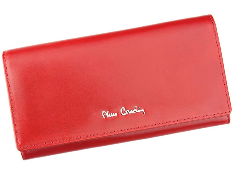 Červen kožená peněženka Pierre Cardin 01 LINE 106