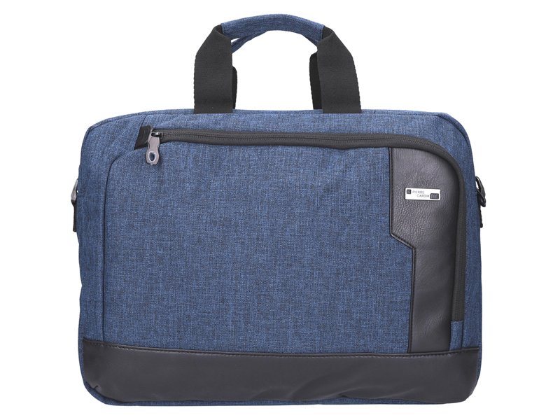 Modrá pánská taška na rameno Pierre Cardin na notebook až 14"