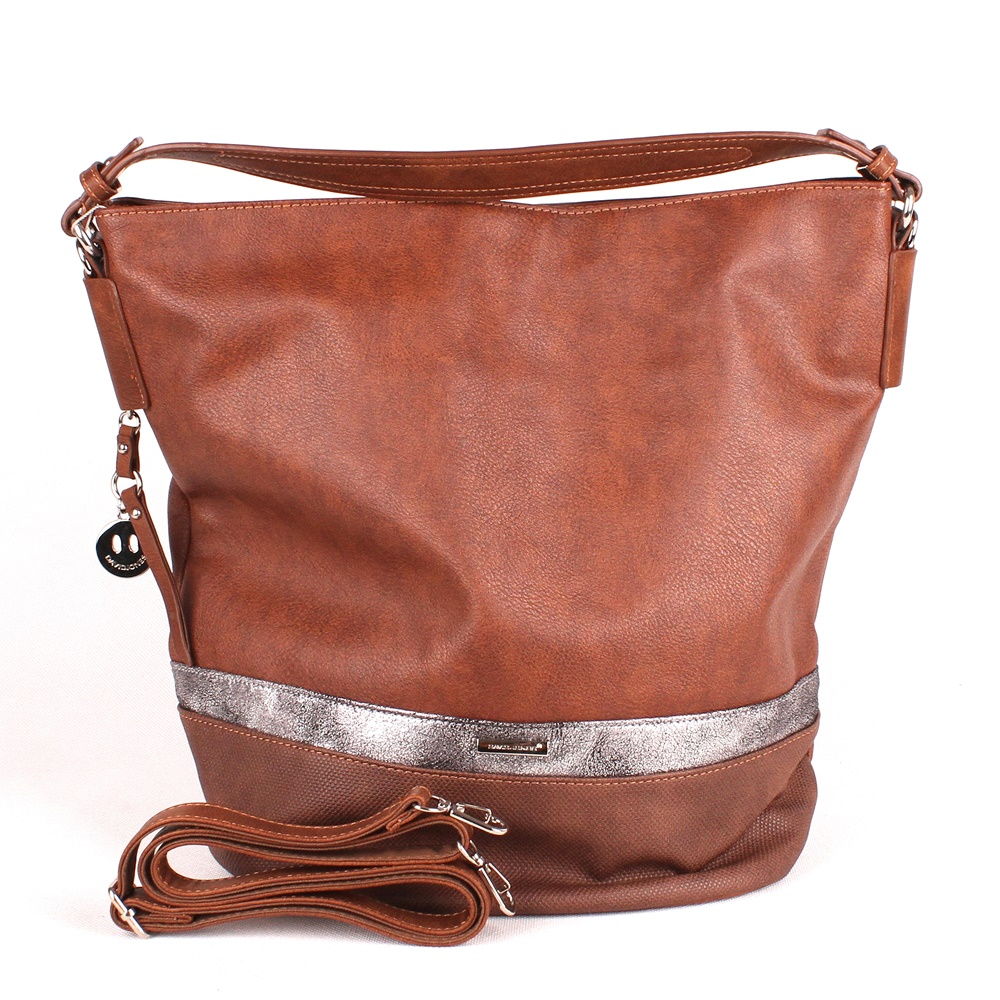 Hnědá kabelka na rameno i crossbody David Jones 5854-1