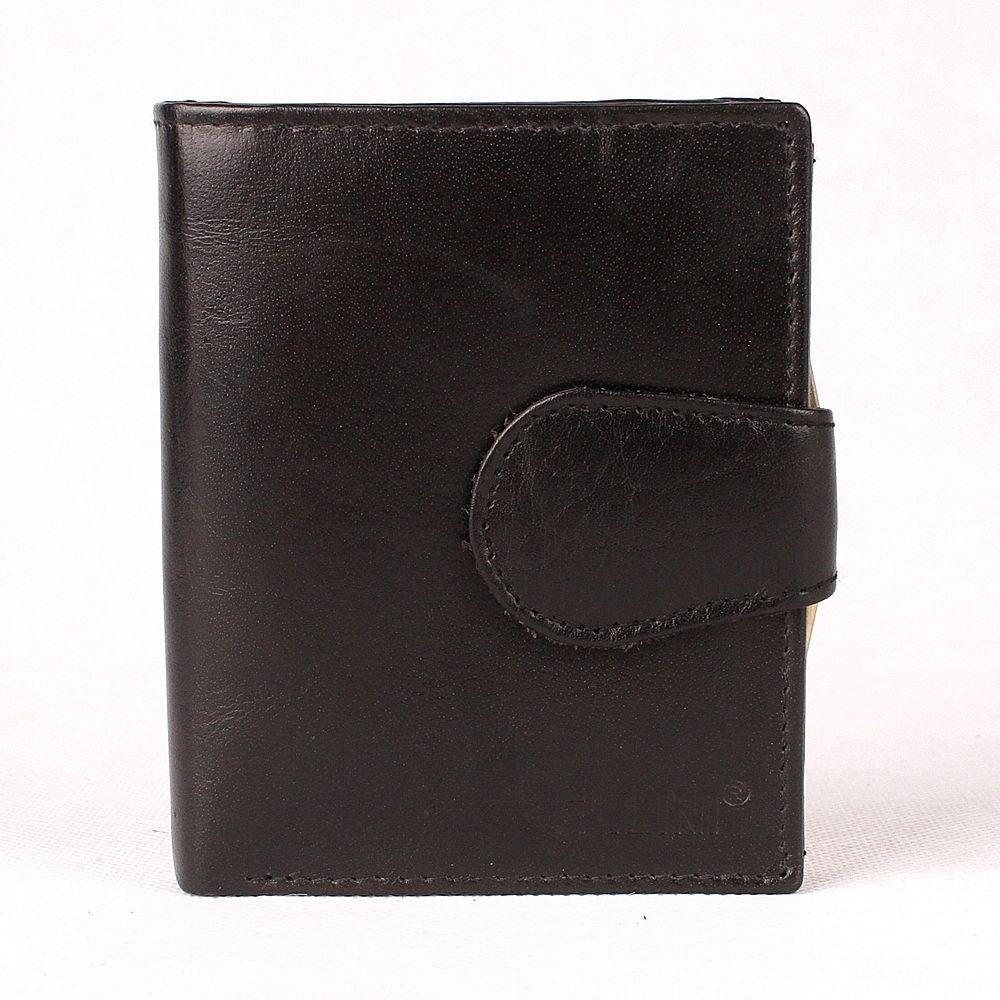 Černá kožená peněženka ELLINI ADE-21-110