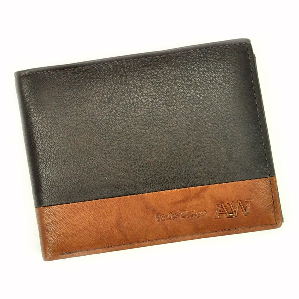 Hnědá kožená peněženka Always Wild N992-GA + RFID