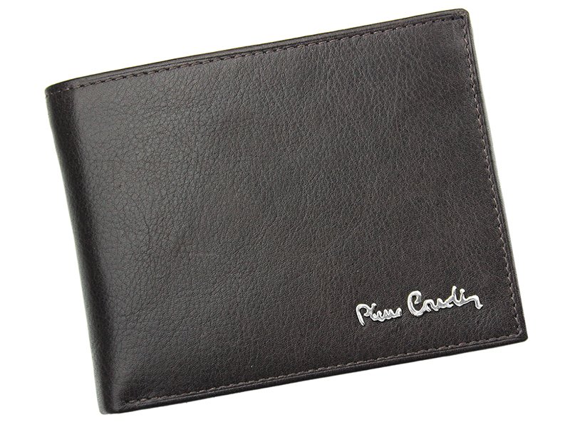 Luxusní černá kožená peněženka Pierre Cardin Tilak06 8806