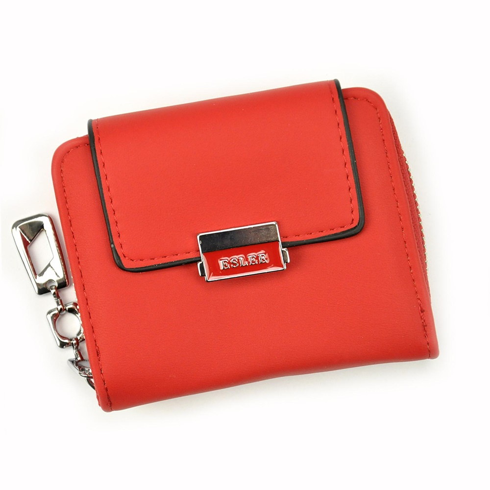 Malá dvoudílná červená peněženka Eslee H6363