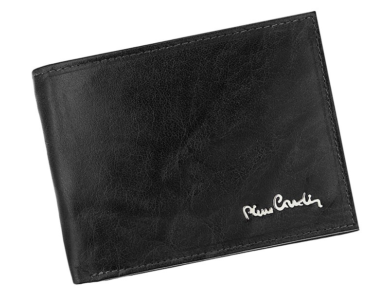Luxusní černá kožená peněženka Pierre Cardin Tilak12 325