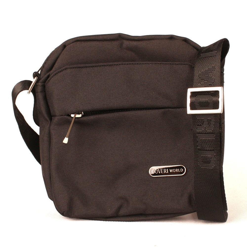Malá černá crossbody taška Coveri World CW7005