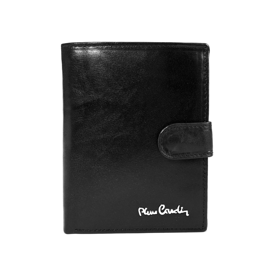 Luxusní černá kožená peněženka Pierre Cardin 326A Tilak12 + RFID