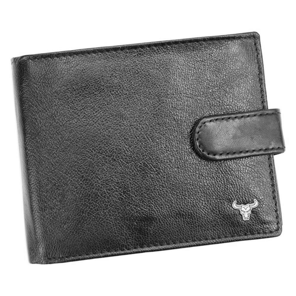 Černá kožená peněženka Buffalo Wild N105L