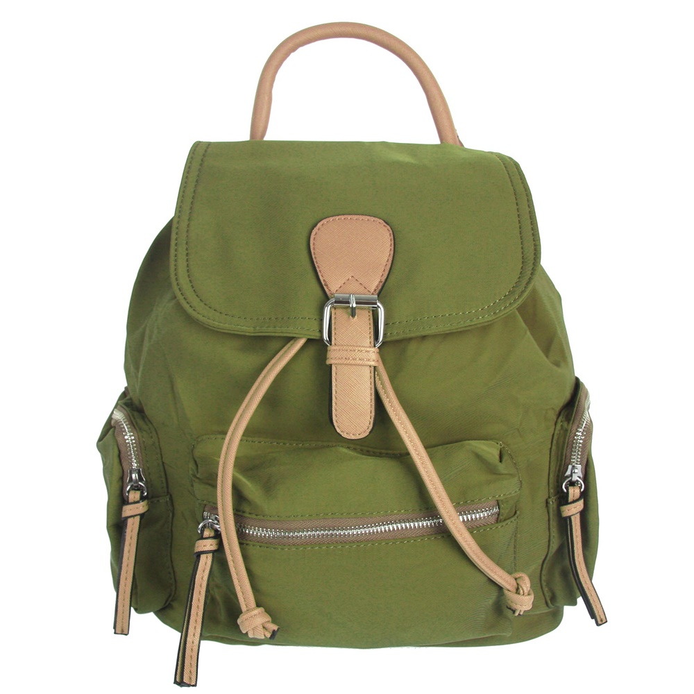 Zelený batoh ROMINA A276-7 s obsahem cca. 7l