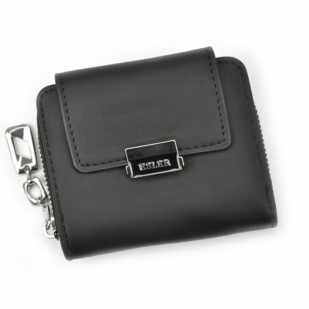 Malá dvoudílná černá peněženka Eslee H6363