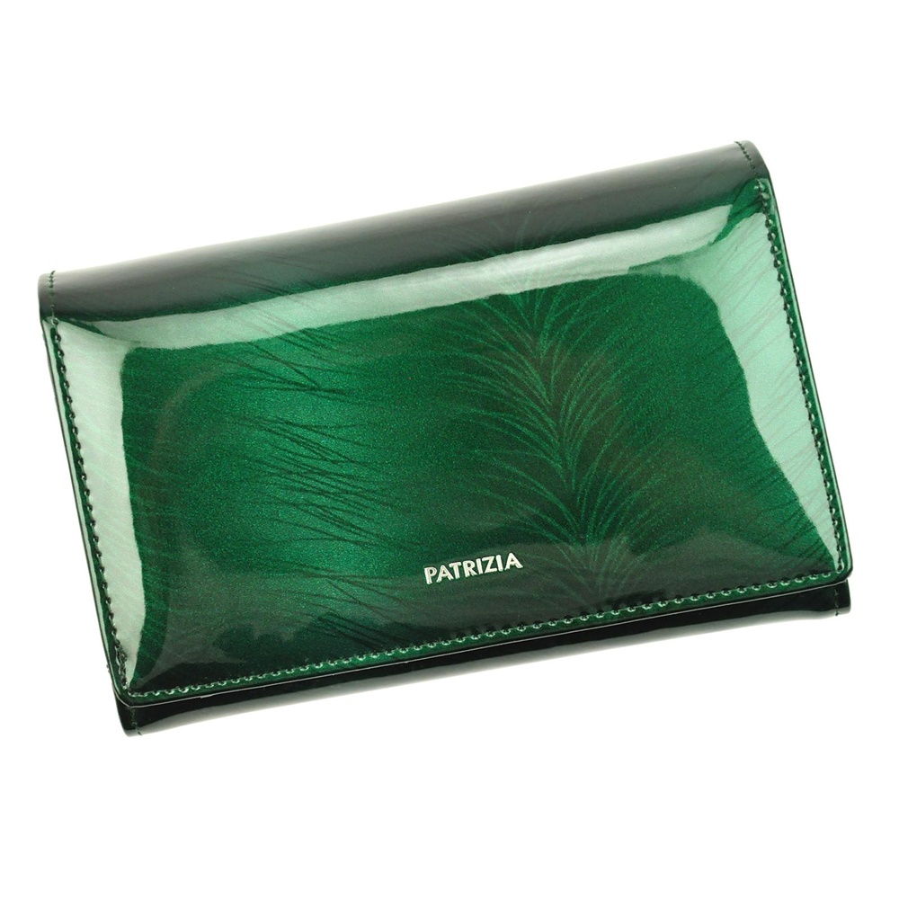 Zelená kožená peněženka Patrizia Piu FF-112