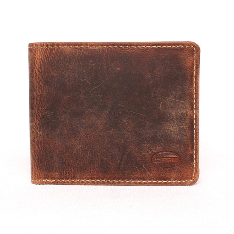"Hunter" hnědá kožená peněženka HGL no. 4026 + RFID
