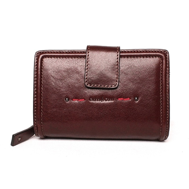 Luxusní kožená peněženka Gianni Conti no. 8615 tmavěhnědá