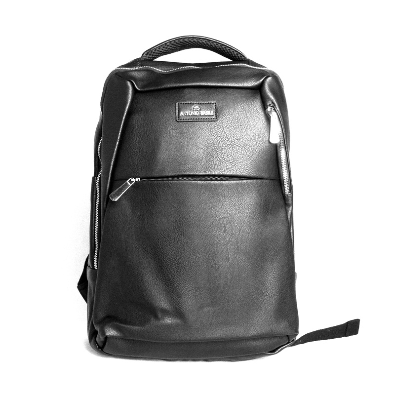 Unisex černý batoh Antonio Basile no. 21 na notebook, formát A4