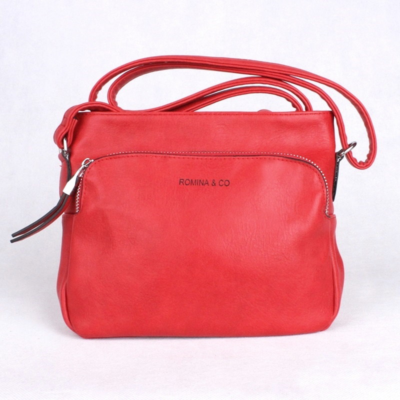 Malá červená crossbody kabelka ROMINA&CO DF06