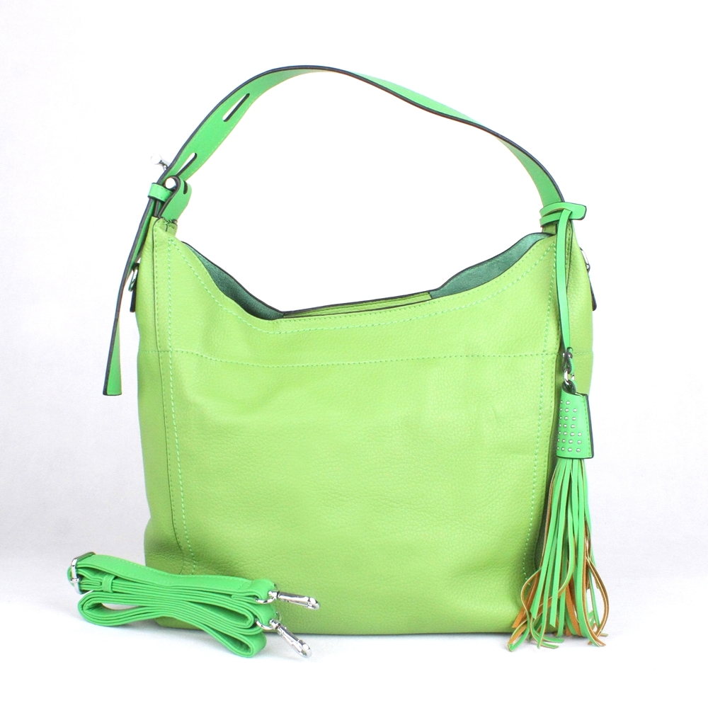 Velká zelená kabelka na rameno Maria C. no.  256