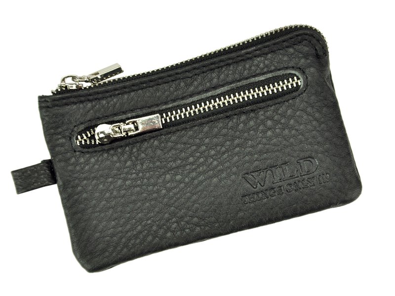 Kožená černá klíčenka Wild Things only!!