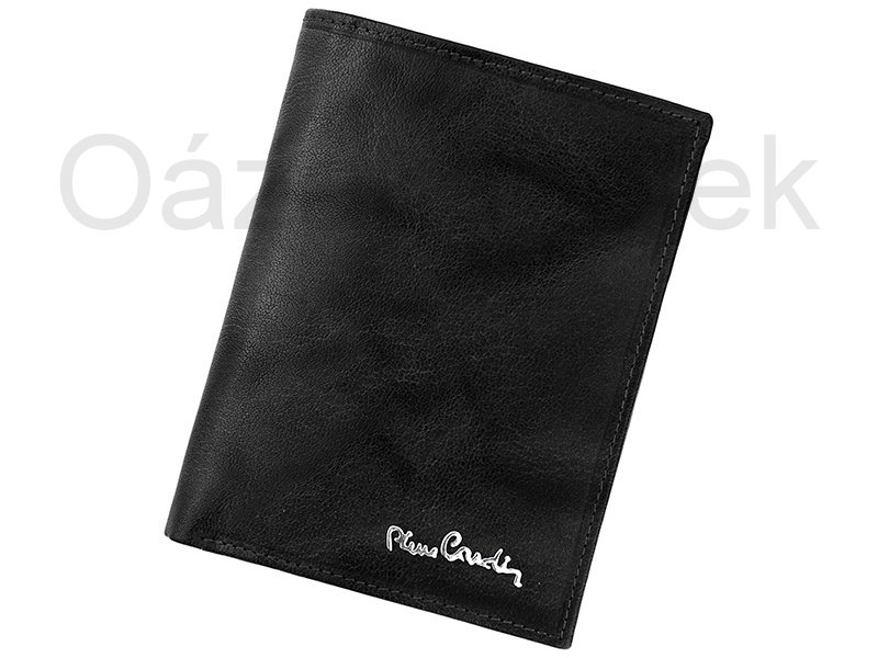 Černá kožená peněženka Pierre Cardin 12.331 s ochranou RFID