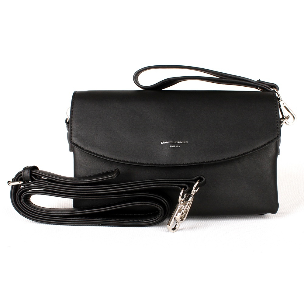 Černá crossbody kabelka David Jones CM3792