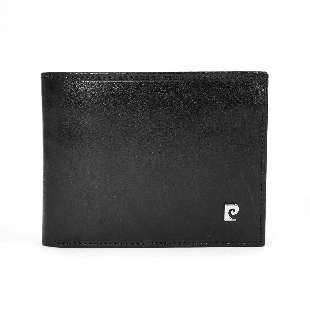 Luxusní černá kožená peněženka Pierre Cardin 8806 Tilak121 + RFID