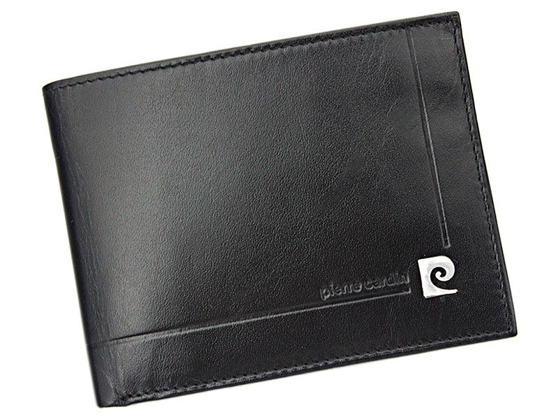 Černá kožená peněženka Pierre Cardin YS507.1 325 + RFID